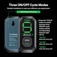 AeroZesh T4 Inline Fan 4″ with E12 Speed Controller, PWM-Controlled EC Fan for Grow Tent Ventilation