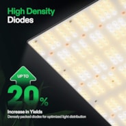 VS3000 Full Spectrum LED Grow Light Board 300W, High PPFD & Low Heat, 3 x 3 Ft. Coverage