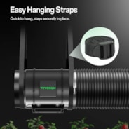 Smart Air Filtration PRO G8 Kit 8", AeroZesh G8 Inline Duct Fan w/GrowHub E42A+ Temperature Humidity WiFi-Controller, Carbon Filter & Ducting, Cooling & Ventilation for Grow Tent, Hydroponics