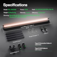 LumaRay Under Canopy Lights, Full Spectrum Dimmable LED Grow Lights for Grow Tents, Greenhouses, SGS Compatible