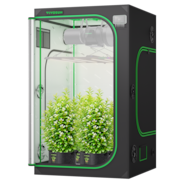 Grow Tent 4x4 S448, High Reflective Mylar with 1680D Oxford Canvas & Heavy-Duty Metal Support 48"x48"x80"