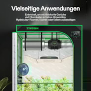 20 cm Aktivkohlefilter zur Geruchskontrolle