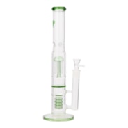 Bong - Cutting-edge Water Pipe with Triple Percs and Ice-Catcher