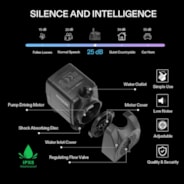 480GPH Submersible Pump, Ultra Quiet Water Pump