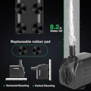 660GPH Submersible Water Pump, 2500L/H 35W aquarium pump