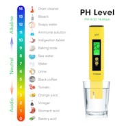Digital pH Meter, 3-in-1 TDS EC and Temperature Meter, Plant Soil Moisture Tester Combo for Home, Garden and Hydroponics