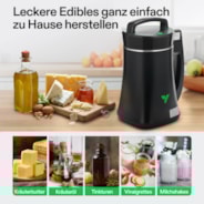 Kräuter-Infusionsgerät mit Decarboxylierer – für Butter, Öl & Tinkturen, inkl. Rezepte & Zubehör