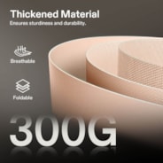 3 Gallon Grow Bags 5-Pack Brown Thickened Nonwoven Fabric Pots with Handles