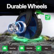 Heavy Duty Collapsible Folding Wagon, Blue