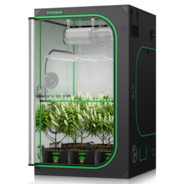 Grow Tent Pro 4x4 P448, High Reflective Mylar with 2000D Oxford Canvas & Heavy-Duty Metal Support 48"x48"x80"