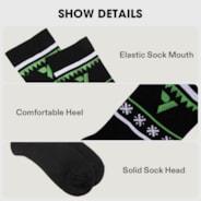 Vivosun Socks M, Thermal Warm, Snowflake Pattern, Christmas Gifts, 1 Pair