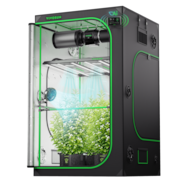 Smart AI Grow Tent System 4x4 Indoor Smart Grow System with Self-Learning AI Controller, Dynamic Airflow & Tunable Spectrum, Automated Climate Control, 2000D Mylar Tent 48"x48"x80"