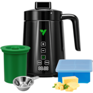 Herbal Butter Maker, 2-in-1 Decarb & Infuse Machine with Adjustable Time & Temperature for Olive Oil, Tinctures, Gummies & DIY Recipes