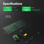 Seedling Heat Mat Digital Thermostat Combo 48″x20.75″