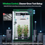 X42 AI Controller for Grow Tent, All-in-One Grow Automation System with Stable Environment Control & VPD Management, Wireless Device Sync & App Monitoring for Indoor Grow Systems & Hydroponics