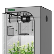 Standard Grow Tent Kit GIY-G33 3x3, 3-Plant Complete System, with 200W VS2000 LED Grow Light, and 4-inch Ventilation Combo