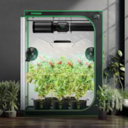 Growbox 150x80x200cm S538, für 4–6 Pflanzen, 600D lichtdichtes Oxford-Gewebe, für den Indoor-Pflanzenanbau