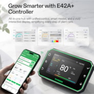 Smart Grow Tent Kit 3x3 Complete Indoor Grow System with Smart Controller, Full-Spectrum LED Grow Light & Ventilation Automation System, 1680D Mylar Tent 36"x36"x72"