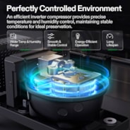 Smart Post-Harvest Box, Drying Machine with Temperature Humidity Control System, Storage Container Auto-Dryer Cabinet with Remote APP Control, Custom Programs, Food Grade for Preserving Harvest, Flowers 