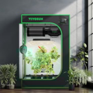 Growbox 60x60x90cm S223, für 1-2 Pflanzen, 600D lichtdichtes Oxford-Gewebe, für den Indoor-Pflanzenanbau