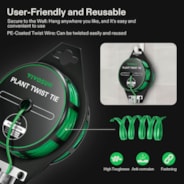 Twist Tie Roll Spool Dispenser 164 Feet