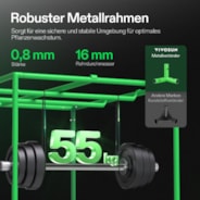 Growbox S346 100 x 100 x 180 cm Indoor Grow Tent 1680D Oxford-Gewebe Hochreflektierendes Mylar und stabile Metallstangen