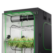 Smart Grow Tent Kit PRO 5x5 Indoor Grow System with 2-in-1 Tunable Spectrum LED Light, Smart GrowHub Automation, Efficient Ventilation & 360° Airflow, 2000D Mylar Tent 60"x60"x80"