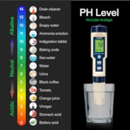 5-in-1 Digital pH Meter with pH/Salinity/TDS/EC/Temperature Function