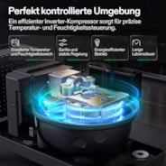 Smarte Post-Harvest Box, Trocknungsmaschine mit Temperatur- und Feuchtigkeitskontrollsystem
