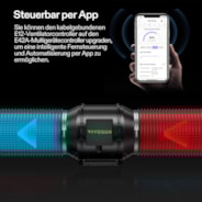 AeroZesh G6 Inline Fan 6″ with E12 Speed Controller, PWM-Controlled EC Fan for Grow Tent Ventilation