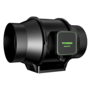 AeroZesh S6 Inline Fan 6″, PWM-Controlled EC Fan for Grow Tent Ventilation