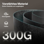 15 Gallon Grow Bags 5-Pack Black Thickened Nonwoven Fabric Pots with Handles