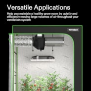 Air Filtration Kit Z8 8″, Inline Fan Z8 with Variable Speed Controller, Carbon Filter & Ducting Combo