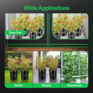 5 Gallon DWC Hydroponic System Kit (8 Bucket, Black)