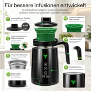 VIVOSUN 2-in-1 Decarboxylator & Kräuter Infusionsgerät für Butter und Öl mit einstellbarer Zeit und Temperatur für Olivenöl, Tinkturen, Gummibonbons & DIY-Rezepte