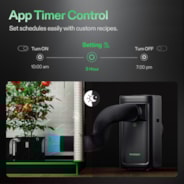 AeroLush C08 Intelligent Air Conditioner, 4-in-1 Function, with Temperature & Humidity Sensor Probe