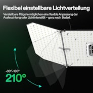 AeroLight Wing AW200SE Full Spectrum LED Grow Light 200W, with Integrated Circulation Fan, Compatible with APP, 4 x 2 Ft. Coverage