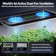 VSeed Smart Seedling Box, Indoor Seed Starting & Cloning System with Ebb & Flow Irrigation