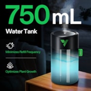 AeroStream U075 750ml USB Humidifier with 2 Mist Modes, Designed for Small Grow Tents/VGrow