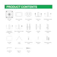 Smart Grow System with AeroLight 100W LED Grow Light, 6-inch AeroZesh Inline Fan, and GrowHub Controller