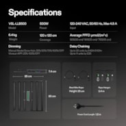 LumaLight 500W LED Grow Light, Full Spectrum Indoor Plant Light with Deep Canopy Penetration, 4x4ft Coverage, GrowHub Compatible