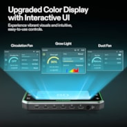 Smart Air Filtration PRO Kit 8", AeroZesh T8 Inline Duct Fan with GrowHub E42A+, Temperature Humidity Controller, Carbon Filter & Ducting Ventilation System for Grow Tent, Hydroponics