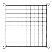 5 x 5Ft. Elastic Trellis Netting with 4 Hooks