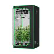 Standard Grow Tent Kit GIY-33 3x3, 3-Plant Complete System, with VSL-LL200 Lumalight 200W LED Grow Light, and 4-inch Ventilation Combo