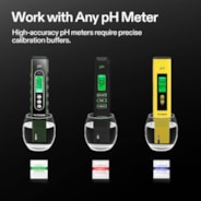 18-Pack pH Meter Buffer Solution Powder, pH 6.86/4.00/9.18, pH Buffer Powder for Precise and Easy pH Tester Calibration