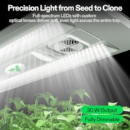 VSeed Smart Seedling Box, Indoor Seed Starting & Cloning System with Ebb & Flow Irrigation