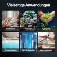 3-in-1 TDS-, EC- und Temperaturmessgerät für Trinkwasser, Aquarien, Hydroponik, RO/DI-Systeme und Schwimmbäder