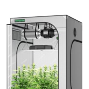 Standard Grow Tent Kit GIY-G55 5x5, 6-Plant Complete System, with 400W VS4000 LED Grow Light, and 6-inch Ventilation Combo