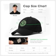 Vivosun Baseball Cap, Embroidery Design