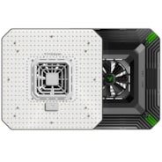 AeroLight A200 200W LED Grow Light with Integrated Circulation Fan, Compatible with GrowHub E42/E42A/E25 Controller